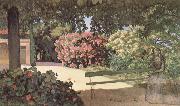 Frederic Bazille The Terrace at Meric USA oil painting artist